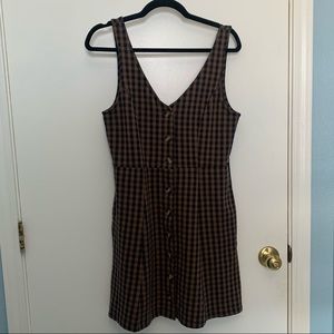 American Eagle Checkered Fall Dress